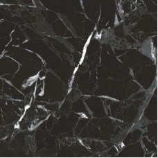 Керамогранит глазурованный Грани Таганная Simbel-pitch мрамор черно-серый (600*600)