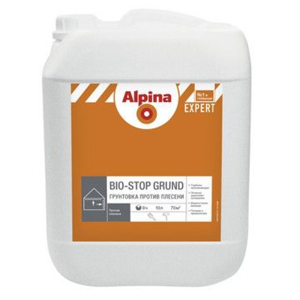 Грунтовка Аlpina EXPERT Bio-Stop Grund 10 л / 10,2 кг