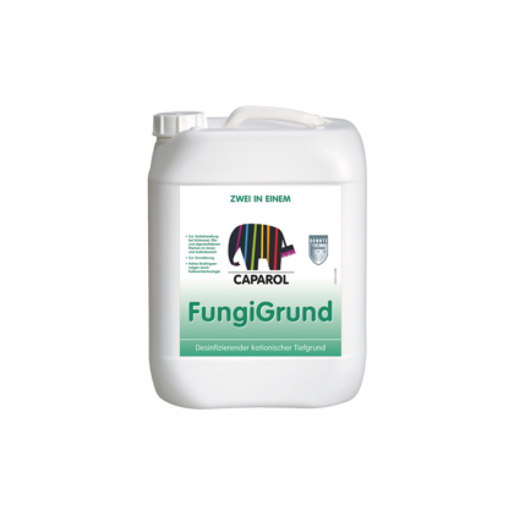 Грунтовка биоцидная Сaparol FungiGrund Прозрачная 10л