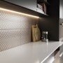 Плитка для стен Meissen Keramik Arego Touch светло-серый рельеф сатиннированный AGT-WTA522