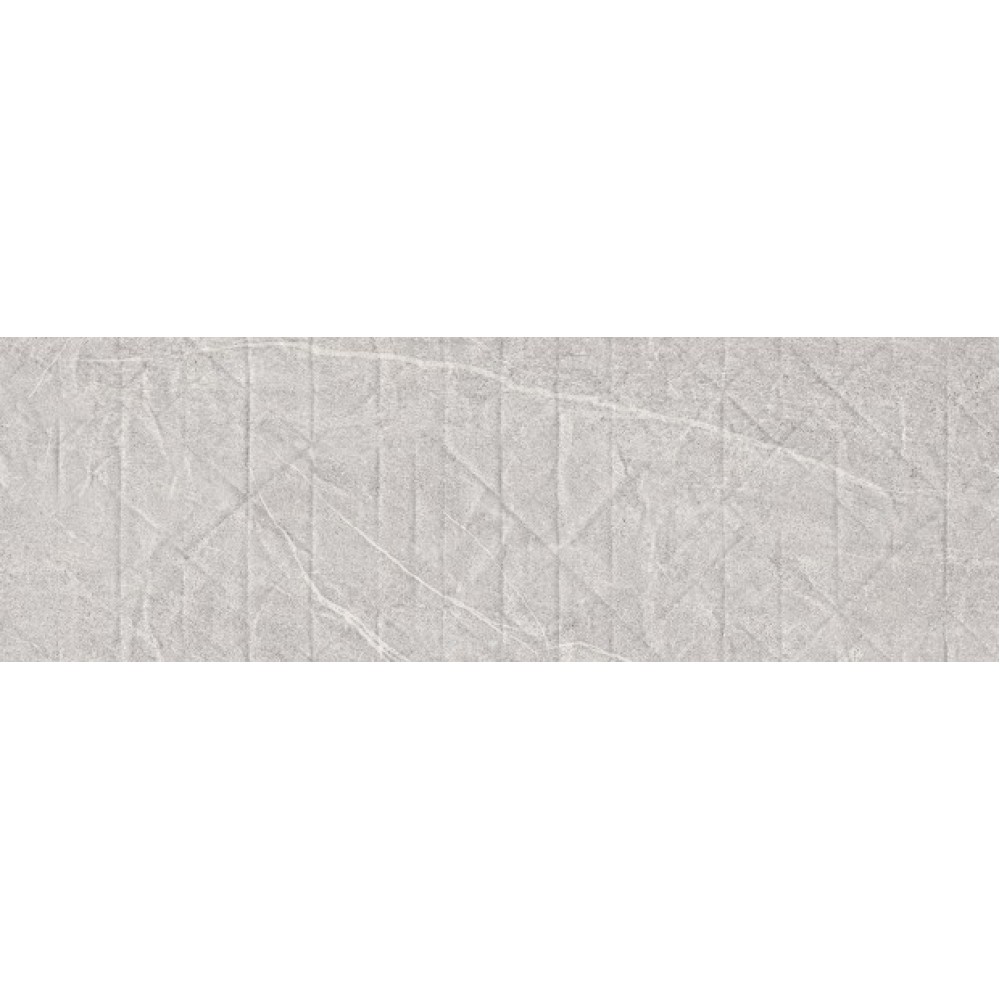 Плитка для стен Meissen Keramik Grey Blanket мятая бумага серый рельеф GBT-WTA093