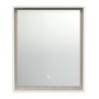 Зеркало Cersanit LOUNA 60 с подсветкой прямоугольное универсальная белый