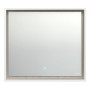Зеркало Cersanit LOUNA 80 с подсветкой прямоугольное универсальная белый