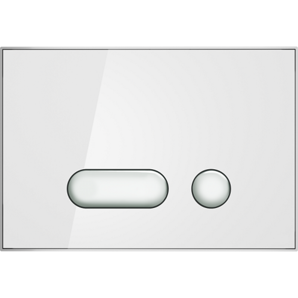 Кнопка Cersanit INTERA для LINK PRO/VECTOR/LINK/HI-TEC пластик белый