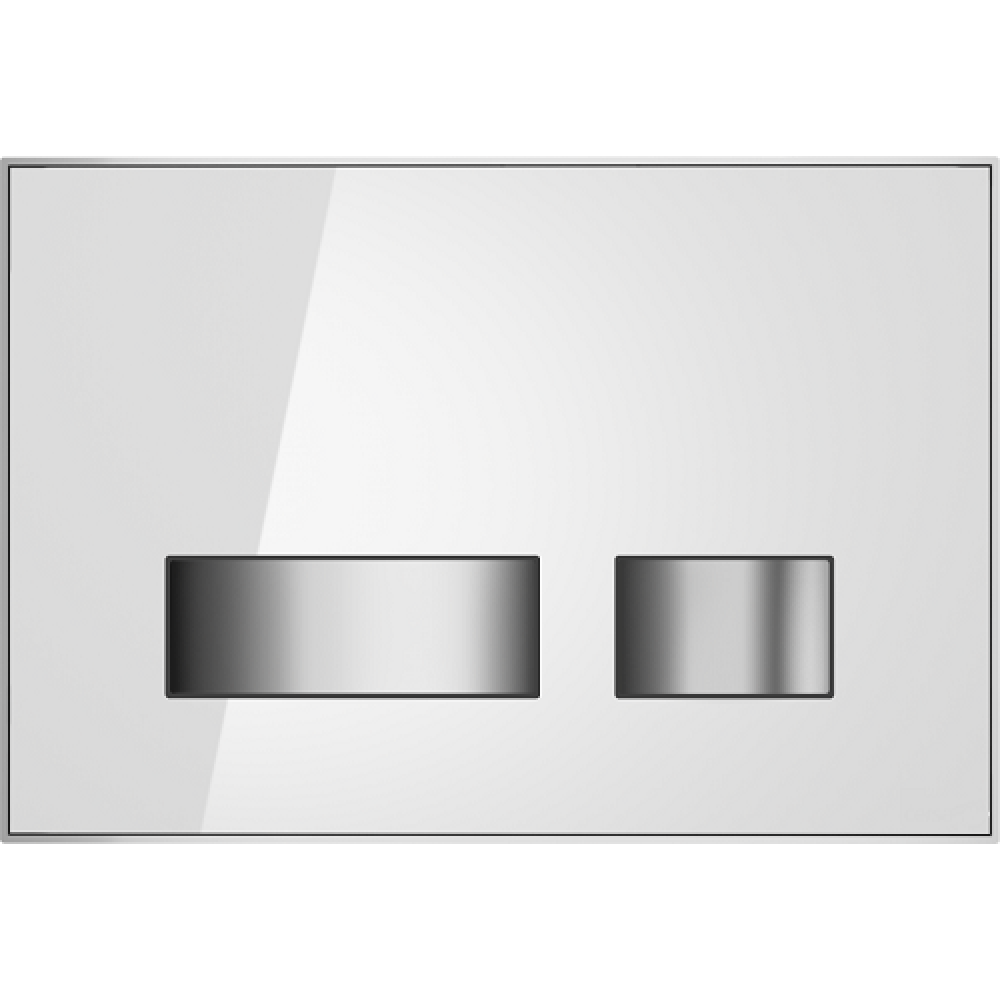 Кнопка Cersanit MOVI для LINK PRO/VECTOR/LINK/HI-TEC стекло белый