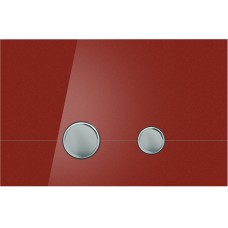 Кнопка Cersanit STERO для LINK PRO/VECTOR/LINK/HI-TEC стекло красный
