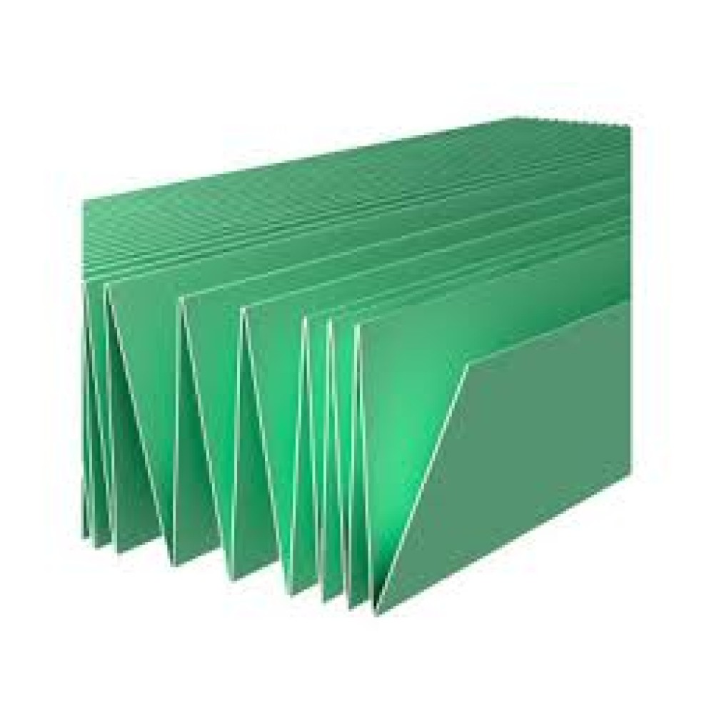Подложка-гармошка 1050×250×3 зеленая (5.25м2/уп), под лам. полы и паркетную доску