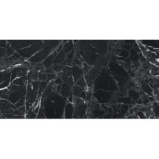 Керамогранит глазурованный Грани Таганная Simbel-pitch мрамор черно-серый (1200*600)