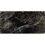 Керамогранит глазурованный Грани Таганная Simbel-carbon мрамор черно-белый (1200*600)